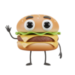 ye cheeseburger n some fries