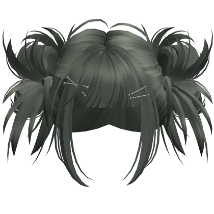 Scene Hyperpop Rave Buns (Dark Green)