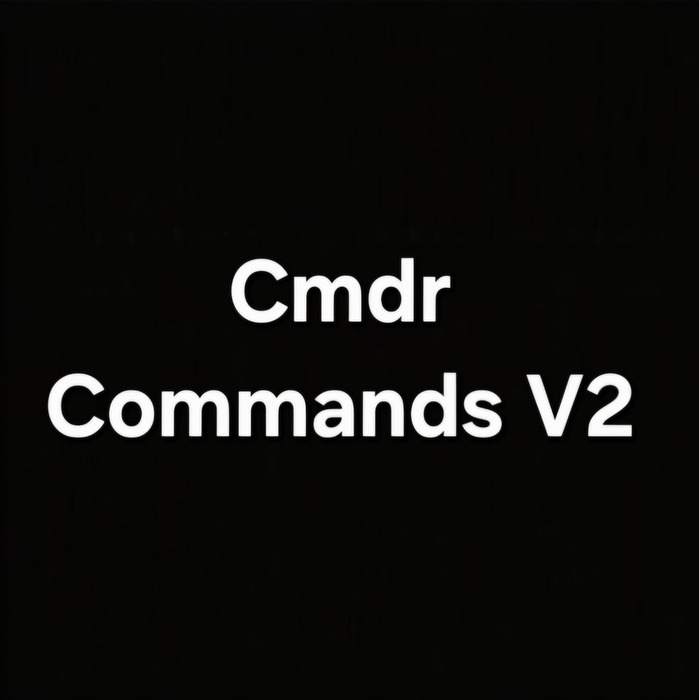 Cmdr Commands V2 preview 1
