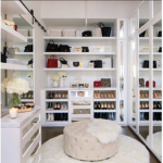 Tilly’s walk in wardrobe
