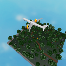 Airplane crash test (READ DESC)