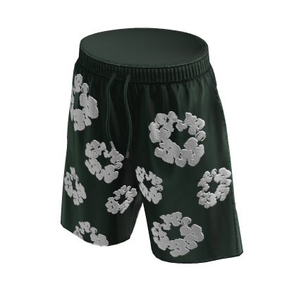 Green Denim Tears Shorts