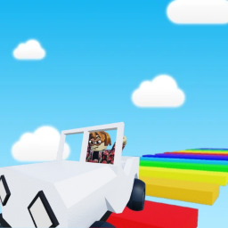 Obby but in a car!