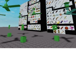 green ceiling fan icon