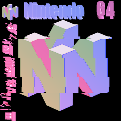 vaporwave Nintendo. Roblox decal