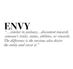 ‘ envious