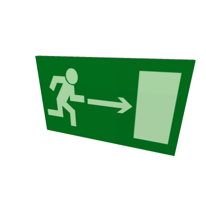 exit sign
