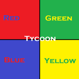 Red Blue Green Yellow Tycoon