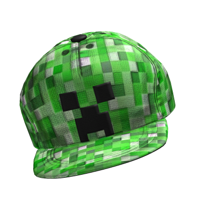 Green Creepy Monster Cap Roblox catalog item