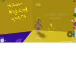 YELLOW Kings and queens!!
