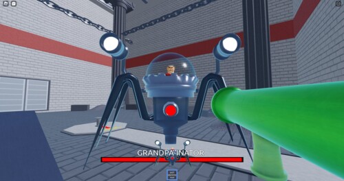 ESCAPE EVIL GRANDPA! OBBY🎁(CHRISTMAS EDITION!)🎄