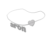 aron silver necklace 1.0