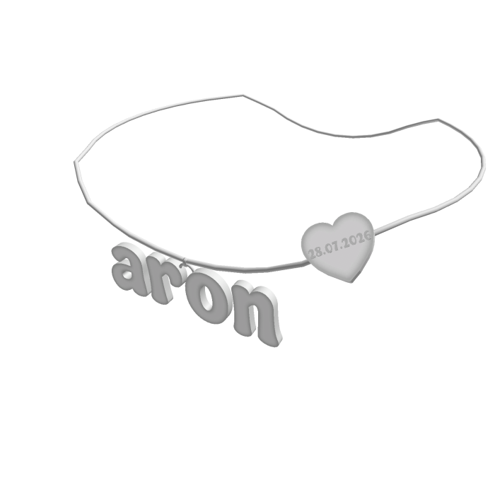 aron silver necklace 1.0