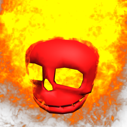 Skull head   fire
