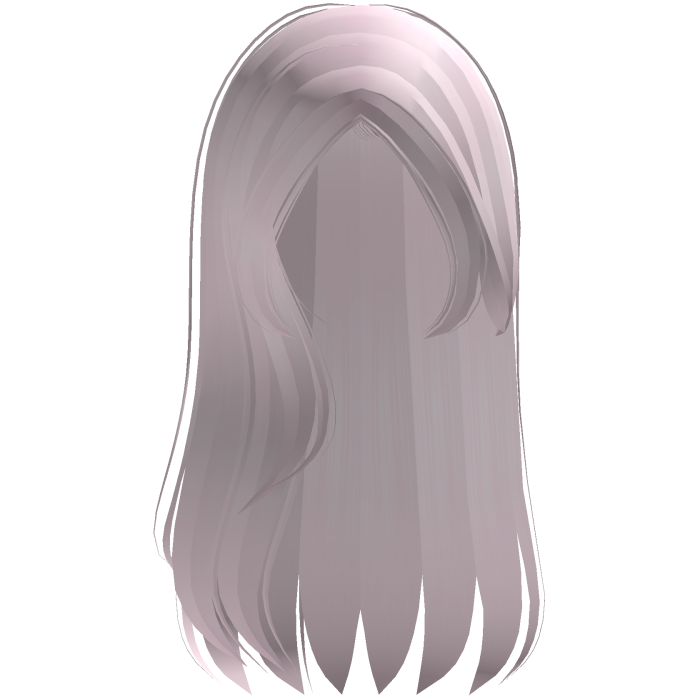 ۶ৎ | long straight loose flowy pink hair