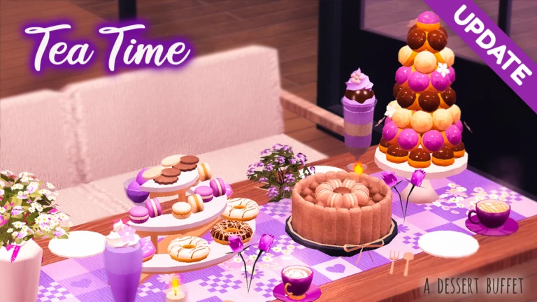 🍰☕ Tea Time  || Dessert Buffet