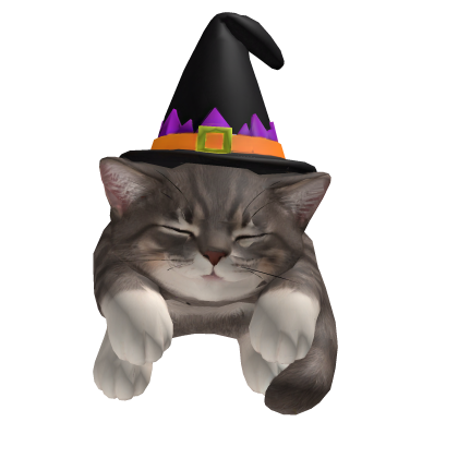 Halloween Cat on Head