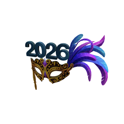 2026 Feathered Masquerade Mask - Roblox