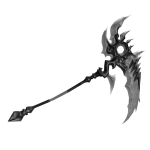 White Arctic Frost Scythe