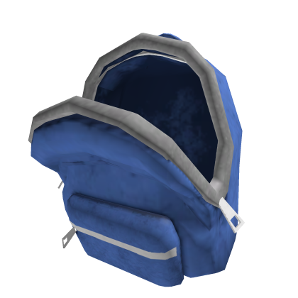 Blue Open Backpack Roblox item