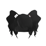 Neon Black Junko Hair