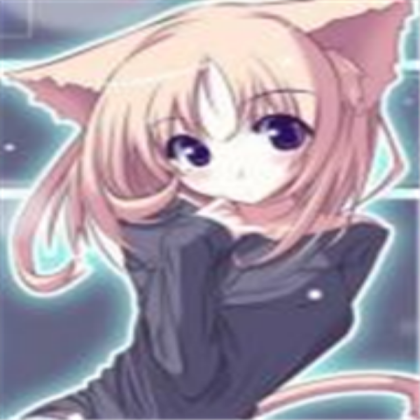 Anime Girl With Kitty Ears Roblox decal
