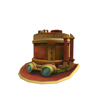 Copper Steampunk Top Hat