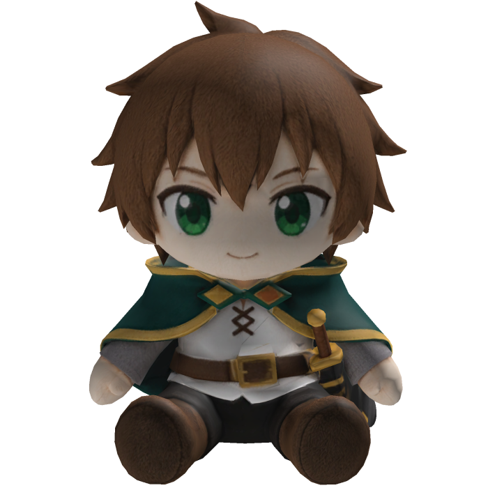 Pelucia Kazuma Satou Ombro
