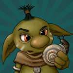 Green slimy goblin