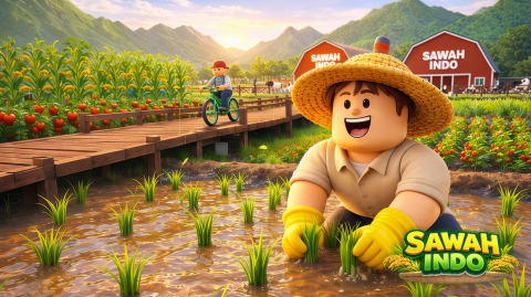 Script Village Paddy Coconut Market Kiosk Motorbike - SAWAH Indo [Voice Chat] script preview