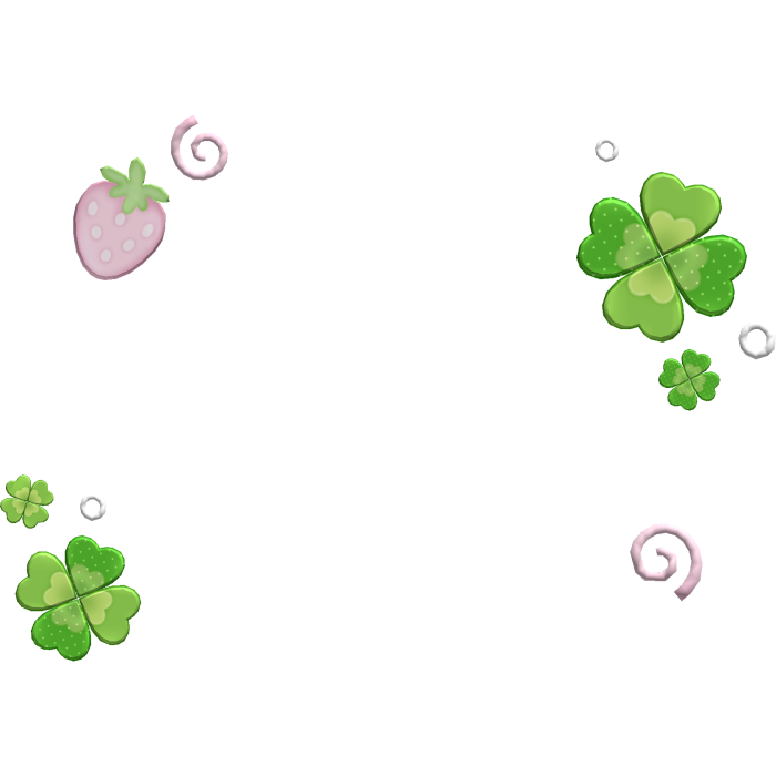 🍀igari clover cutie floating stickers