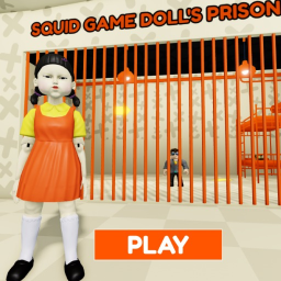 SQUID GAME DOLL'S PRISON RUN! (Obby)