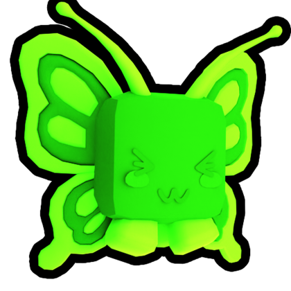 Toxic Glitched Butterfly