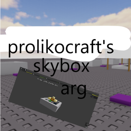 prolikocraft's skybox arg official Roblox game thumbnail