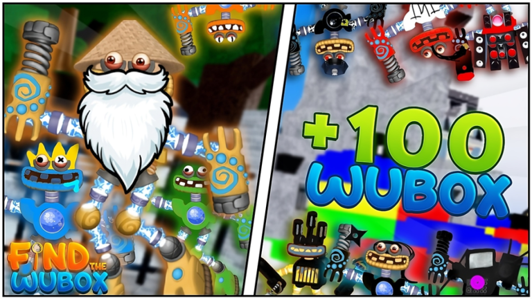 (🌋MAGMA!) Find The Wubox Morphs (212!) screenshot 1