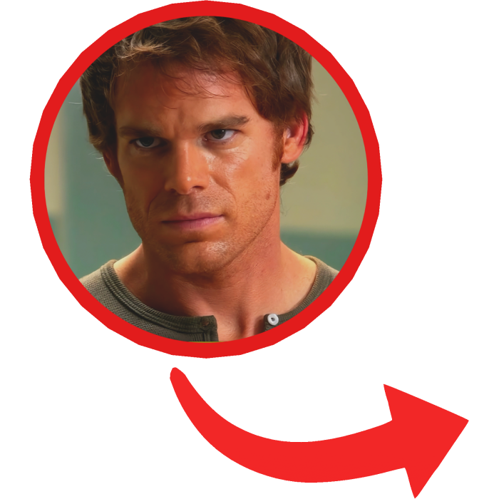 Dexter Red Circle