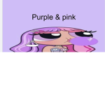 Blue & purple girls