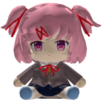 Natsuki Back Plush [Doki Doki Literature Club] Roblox item