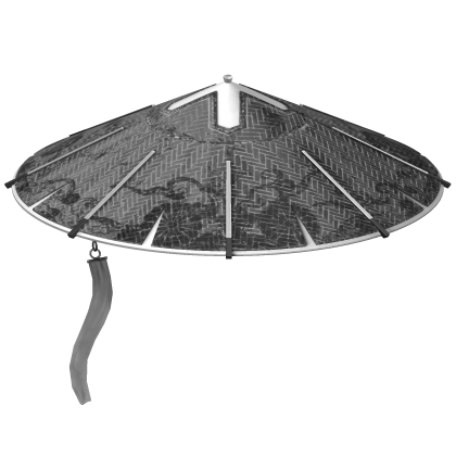 Gray Samurai Hat