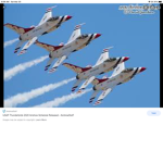USAF THUNDERBIRD’s