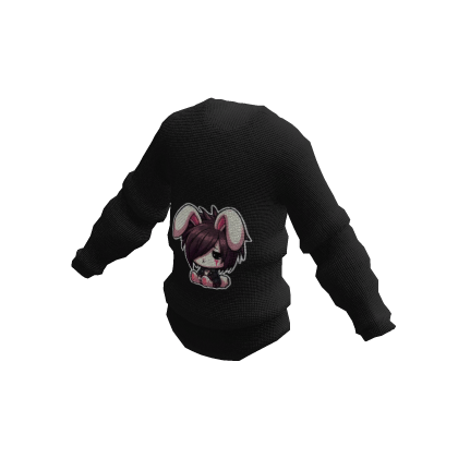 Cute Emo Bunny Sweater thumbnail