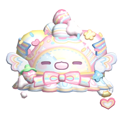pastel rainbow decora kawaii kandi bear bucket hat | Roblox Item ...