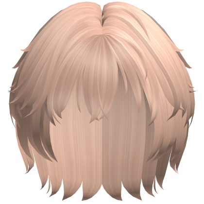 Blonde Messy Male Hair Roblox item