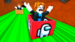 PRZEJEDŹ PUDEŁKOWĄ ZJEŻDŻALNIĄ PO VIP OBBY