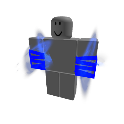 StarterCharacter With Azure Flowing Fists On