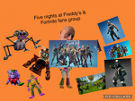 Five nights at Freddy’s & Fortnite fans group
