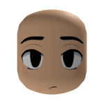 Cute Nonchalant Anime Face
