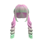 Fabulous Curled Pigtails