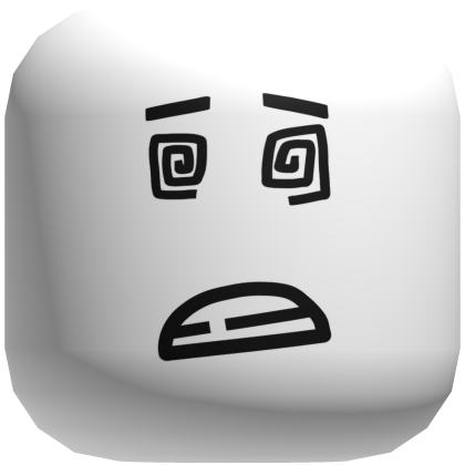 dizzy classic face with swirl eyes Roblox item