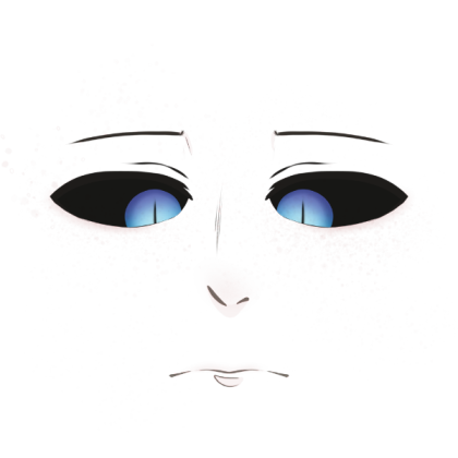 Sad blue eyes Roblox decal